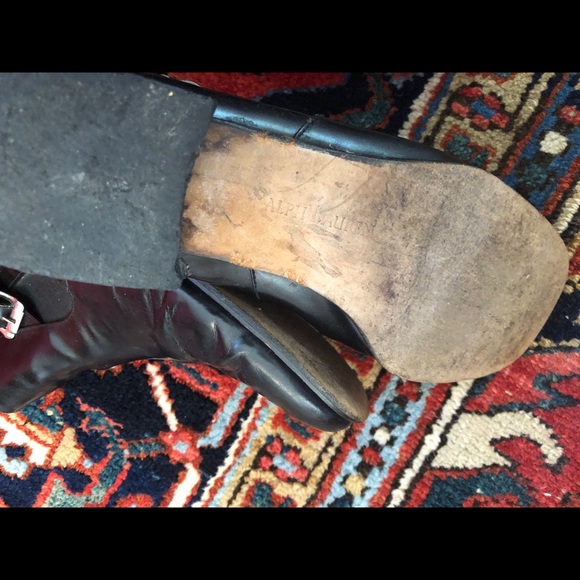 Ralph Lauren black leather ankle books Size 8.5M - Picture 7 of 7